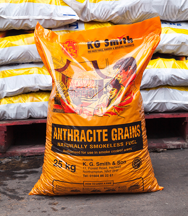 Anthracite grains at KG Smith & Son (Coal Merchants UK)